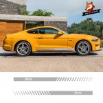 Vehicle Auto Decals Stripe Wraps Body Graphics Vinyl Car Styling Side Stripes Skirt Sticker For Ford Sticker